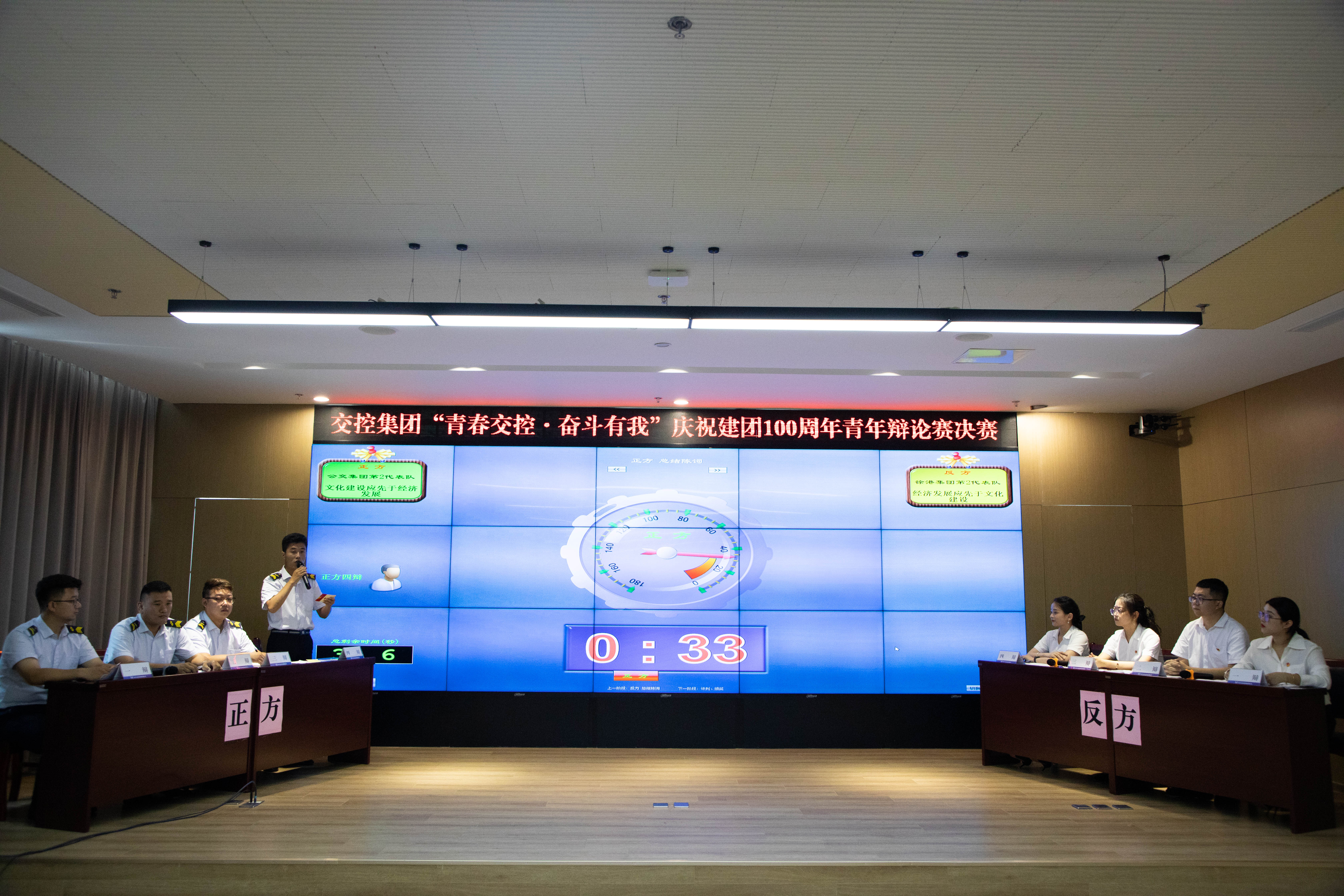 交控集团庆建团百年青年辩论赛圆满落幕